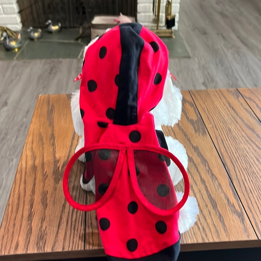 Red and black butterfly costume 🐶💙